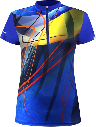 Vista 3 de SAVALINO Camiseta estampada con sublimación para mujer, material que absorbe el sudor y se seca rápidamente, talla S-5XL