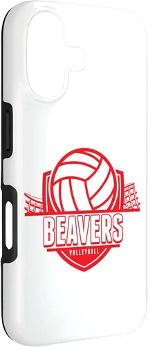 Vista 3 de Beavers Volleyball Back to School Spirit R Case for iPhone 17
