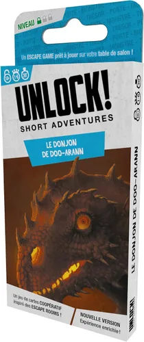 Vista 3 de Short Adventures 4: Doo Arann's Dungeon - Juego de cartas inmersivo para niños y adultos, a partir de 10 años, 1 a 6 jugadores, 30 minutos de tiempo