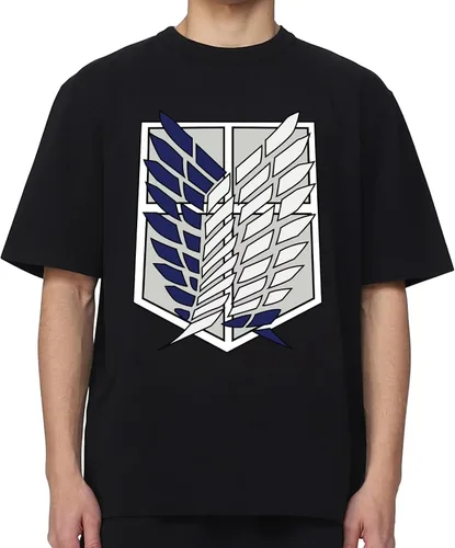 Vista 2 de Attack on Titan Camiseta Manga Merch para hombres, mujeres, jóvenes, niños, figuras de anime japonés, camisetas con póster para niños y niñas