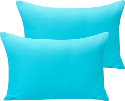 Vista 29 de NTBAY Juego de 2 fundas de almohada con cremallera para niños pequeños, 100% microfibra cepillada de 13 x 18 pulgadas, súper suaves y acogedoras