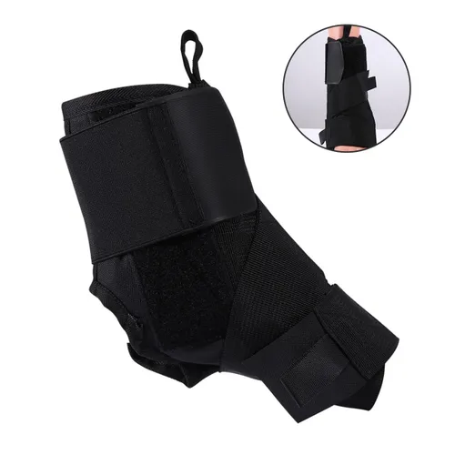 Vista 9 de Ankle Brace Ankle Support Xl Size (44-46) with Lace-up Cross Strap for Overpronation Correction