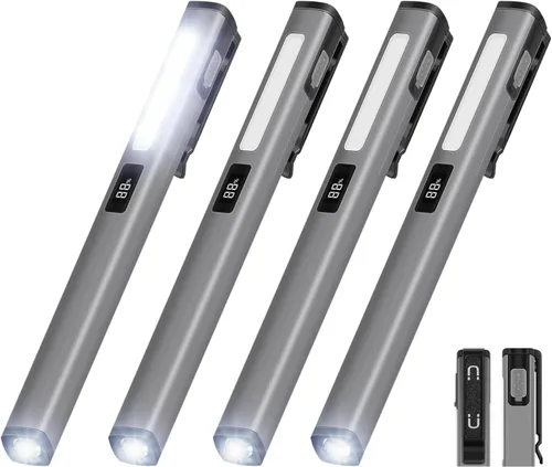 Vista 10 de Paquete de 2 luces para bolígrafo recargables, luz de trabajo