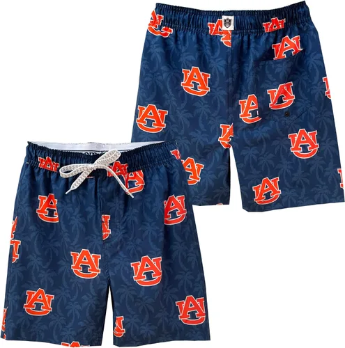 Vista 16 de Wes and Willy NCAA Palm Tree - Traje de baño para hombre