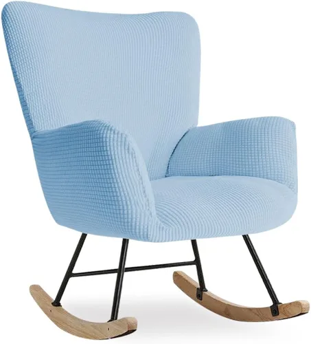 Vista 14 de Funda para silla mecedora de guardería, fundas elásticas para silla de lectura, funda de jacquard moderna para silla de lectura, protector para sala