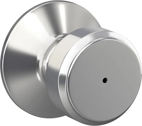 Vista 15 de SCHLAGE Pomo de bloqueo sin giro, latón antiguo (F170 ORB 609) (paquete de 2)