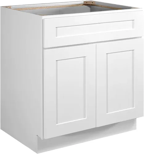 Vista 61 de Design House Brookings - Mueble base de cocina, 9 pulgadas, color blanco
