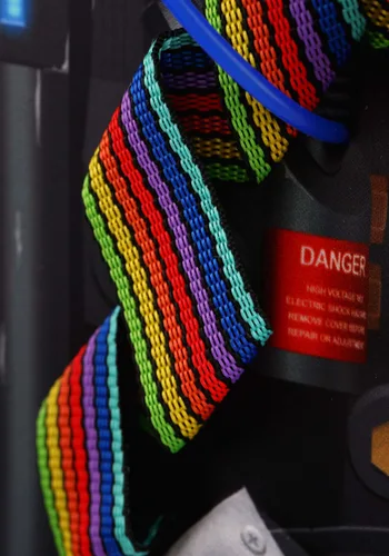 Vista 6 de Mochila de protones con varita para cosplay de Ghostbusters para niños Multicolor