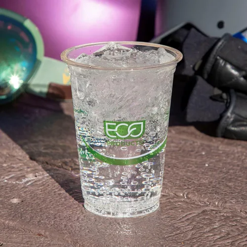 Vista 9 de Eco-Products, Inc GreenStripe - Vasos para bebidas frías, Transparente, 1000