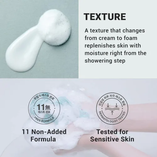 Vista 6 de Derma B CeraMD - Jabón en crema reparadora, sin perfume, limpiador facial y corporal cremoso para pieles secas y sensibles con picazón, gel de baño