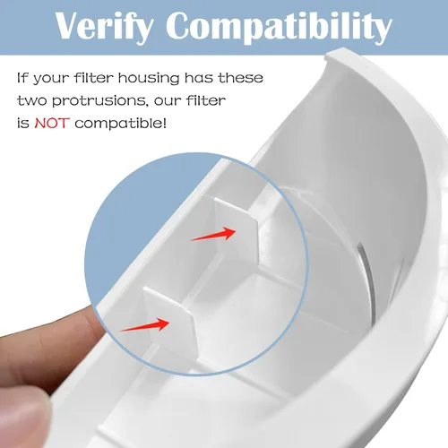 Vista 6 de Paquete de 12 filtros de fuente de agua para gatos y 12 esponjas de filtro de repuesto compatibles con fuente de agua Uahpet de 67 oz/2 L, fuente