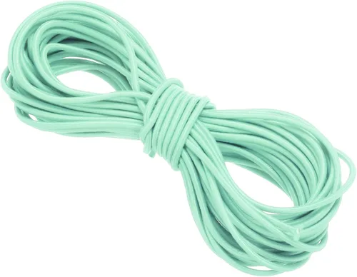 Vista 121 de PATIKIL Cuerda elástica elástica de 109 yardas (328.1 ft), cuerda elástica pesada de 0.059 in, albaricoque para manualidades, correas de gancho