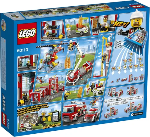 Vista 8 de LEGO City Estación de Bomberos 60110