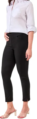Vista 3 de Tribal Womens Pull on Slimming Ankle Pants Performance Stretch Dressy Casual Work Trousers