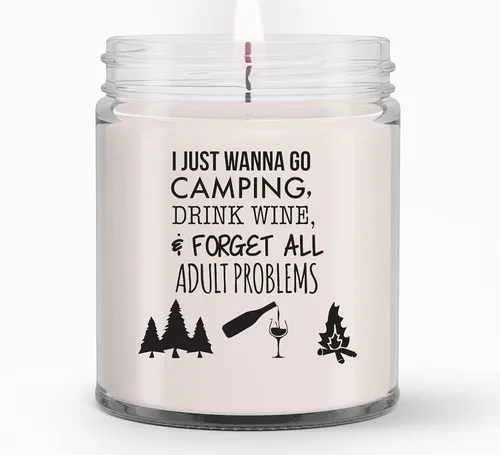 Vista 170 de Adventure Awaits Go Find It - Velas de regalo para mujeres, regalos para ella, esposa, novia, regalos de cumpleaños para mujeres, mamá, mejor amiga
