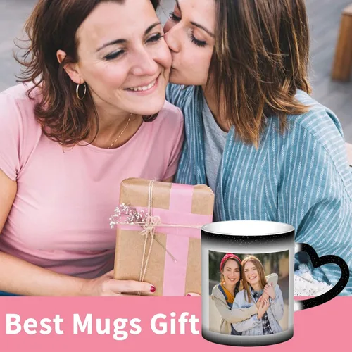 Vista 7 de Tazas de café con foto personalizada, taza de café personalizada con imagen, tazas personalizadas, regalos para hombres y mujeres