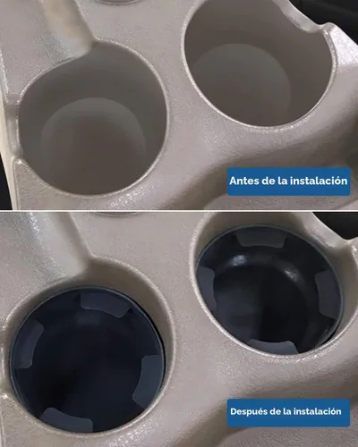 Vista 5 de JOYTUTUS Inserto para portavasos de 3.5 pulgadas compatible con Trailblazer 2002-2009, apto para Envoy 2002-2009