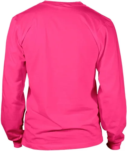 Vista 2 de Tackle Breast Cancer - Camiseta unisex de manga larga con lazo rosa