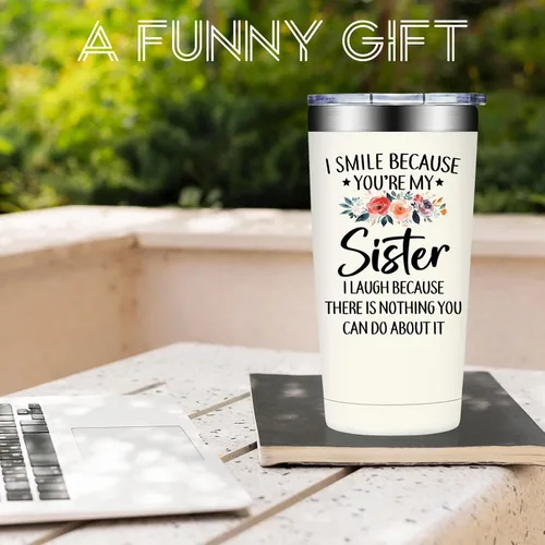 Vista 8 de Grifarny Regalos para hermanas – Regalos para el día de la madre para hermanas – Regalo de cumpleaños, Navidad, día de San Valentín para hermanas