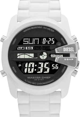 Vista 2 de Diesel All-Gender Master Chief Silicone Digital Sport Watch
