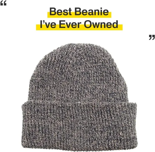 Vista 64 de KBETHOS Cómoda colección de gorros suaves y holgados de algodón de punto acrílico para invierno, cálido sombrero de esquí holgado unisex varios