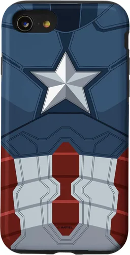 Vista 18 de Marvel Funda de uniforme para iPhone 17 de Captain America Steve Rogers