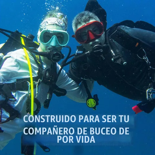 Vista 7 de Spartacus Frameless Dive Mask, Ultra-Clear Low-Iron Glass