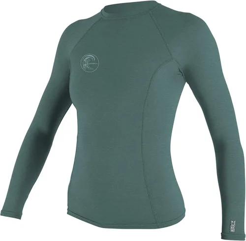 Vista 10 de O'Neill Sudadera de compresión con protección UV manga larga para mujer Rosado fox