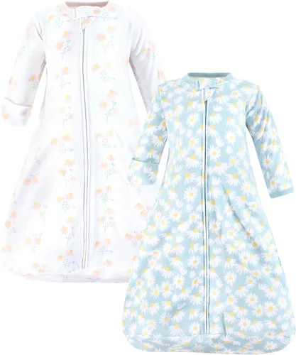Vista 35 de Hudson Baby Saco de dormir unisex de algodón con manga larga para bebé, saco, manta