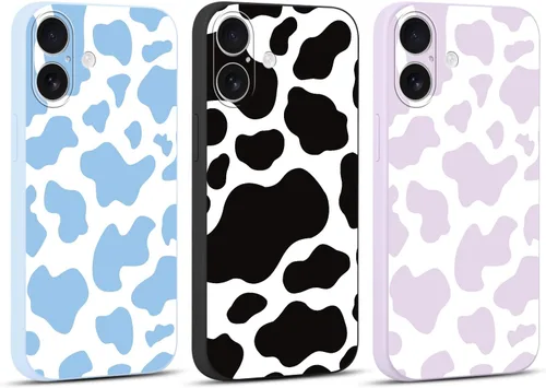 Vista 38 de Paquete de 3 Lindas Fundas con Estampado de Guepardo para iPhone 7/8/SE 2020/SE 2022 de 4.7", Fundas de Diseño Estético de Leopardo de Silicona