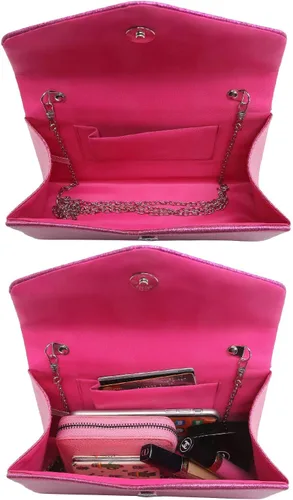 Vista 16 de Dasein Bolso de noche para mujer, embragues de fiesta, bolsos de boda, cóctel, baile de graduación, bolsos con purpurina esmerilada