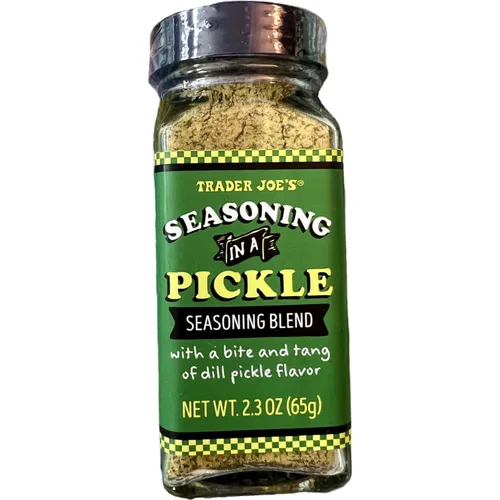 Vista 5 de Trader Joe's Seasoning in a Pickle, sabor a pepinillo de eneldo (paquete de 3)