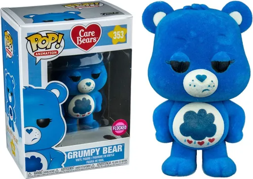Vista 2 de Funko Pop! Animation #353 Care Bears Flocado Grumpy Bear (Box Lunch Exclusive)