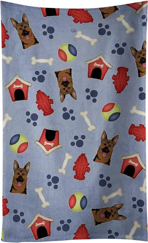 Vista 41 de Caroline's Treasures BB4023KTWL Dog House Collection Afghan Hound - Toalla de cocina para invitados, toalla de baño decorativa para cara, té, paño