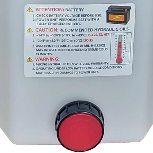 Vista 7 de KTI Hydraulics - Unidad de potencia de bomba hidráulica para remolque volquete de 12 V con doble efecto simple, 3 cuartos de galón