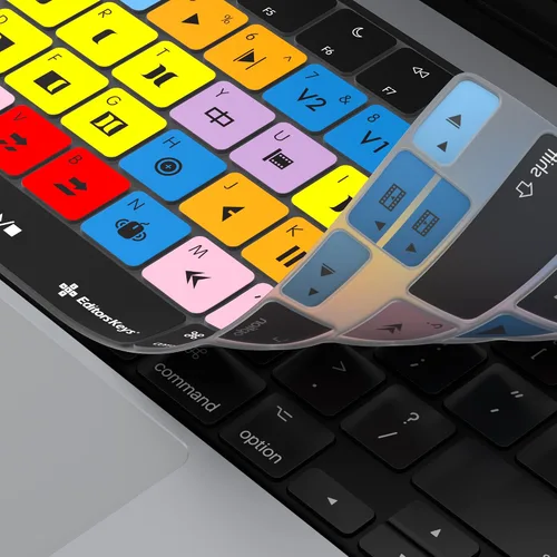 Vista 4 de Funda para teclado Avid Media Composer Se adapta a MacBook Pro 2021+ de 14 y 16 pulgadas con M1 Pro o Max, protección completa y todos los accesos