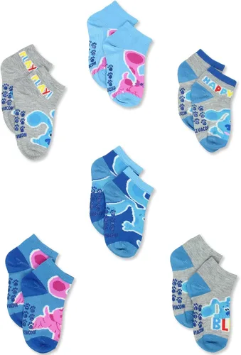 Vista 3 de Nickelodeon Blues Clues You - Calcetines de agarre para bebé paquete de 6