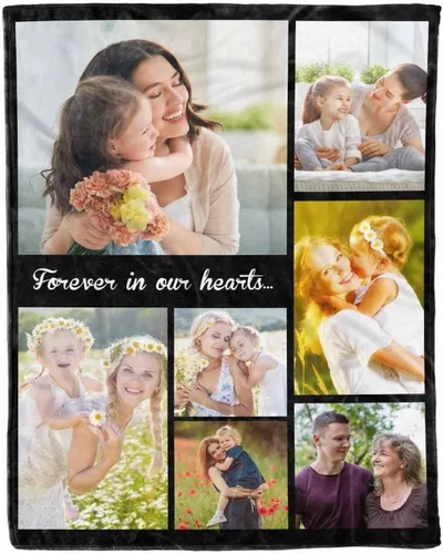 Vista 38 de D-Story Regalos para mamá, regalo para el día de la madre de parte de hija e hijo, manta de franela suave regalo para mamás Navidad, manta de cama