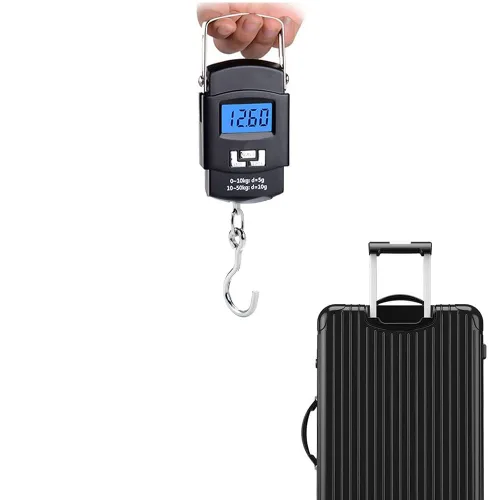 Vista 7 de Luggage Scale with Battery Automatic Reading, Many Ways of use, Accurate Numbers, The Perfect Multifunctional Scale, a Good Helper for Your Travel