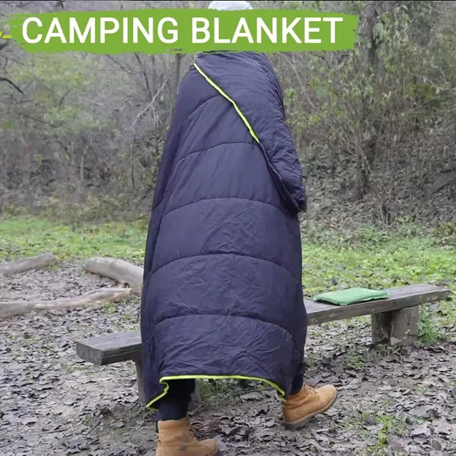 Vista 5 de ATEPA Duck Down Sleeping Bag/Blanket for Backpacking, Ultralight Lightweight Rectangular Warm Weather Summer Compact Waterproof Portable Sleeping