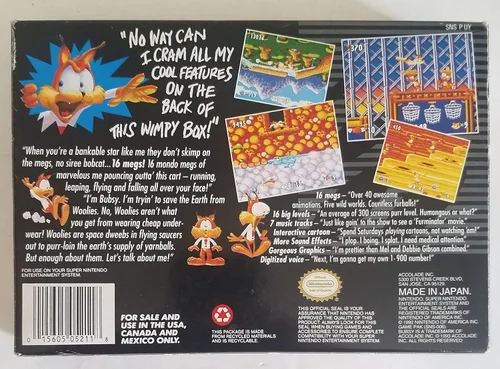 Vista 2 de Bubsy - Super Nintendo (Renewed)