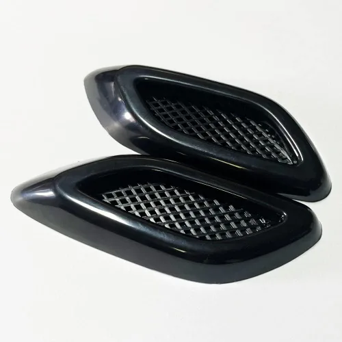 Vista 5 de 6 piezas de Curboom - Adornos decorativos para parachoques de coche, entrada de aire universal, autoadhesivos, para alerón de puerta, spoiler