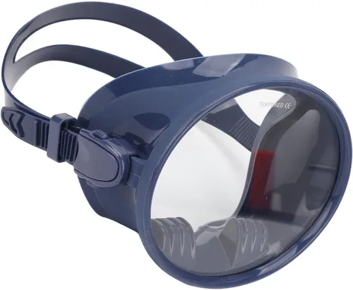 Vista 6 de VINGVO Gafas de buceo, gafas de buceo antivaho ovaladas, silicona de grado alimenticio, ajustable para bajo el agua