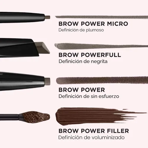 Vista 5 de IT Cosmetics Brow Power Lápiz de cejas – Tonos universales – Fórmula de larga duración, a prueba de golpes, con biotina – Cejas de aspecto natural