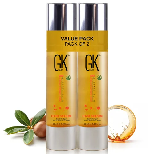 Vista 11 de GK HAIR Aceite de tamaño de viaje – Aceite de argán para el control del encrespamiento hasta 72 horas – Añade brillo y suaviza las puntas abiertas