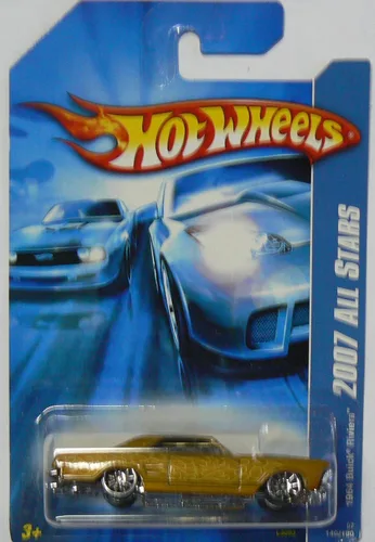 Vista 2 de #2007-140 1964 Buick Riviera Gold Coleccionista Car Mattel Hot Wheels