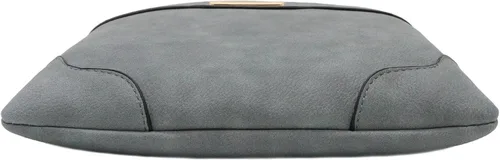 Vista 25 de Bolso bandolera clásico de tamaño mediano con placa dorada
