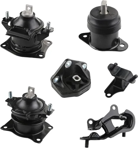 Vista 9 de Soporte de transmisión del motor del motor de 6 piezas compatible con Honda Accord 2.4L