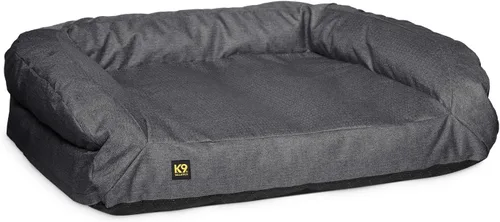 Vista 21 de K9 Ballistics Tough Bolster Cama Sofá Almohada Anidable para Perros para Razas Toy y Extra Pequeñas - Duradera, Resistente al Agua con Funda