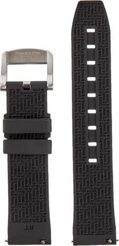 Vista 2 de Tissot Correa de reloj T852047455, Negro -, Moderno